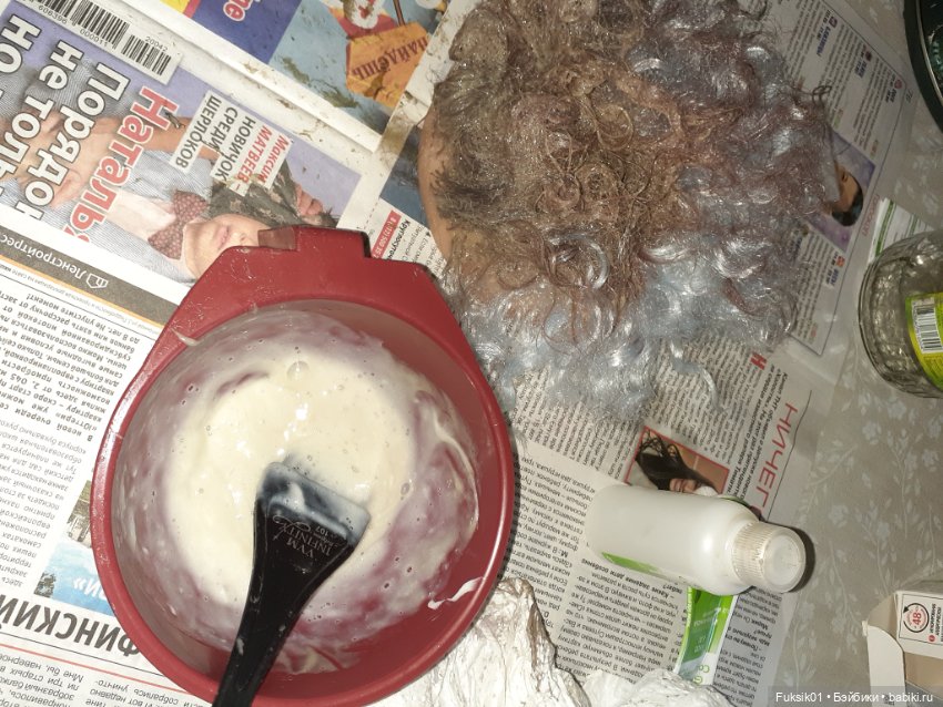 Преображение Марины — Перепрошивка волос и восстановление париков: МК (фото 5)