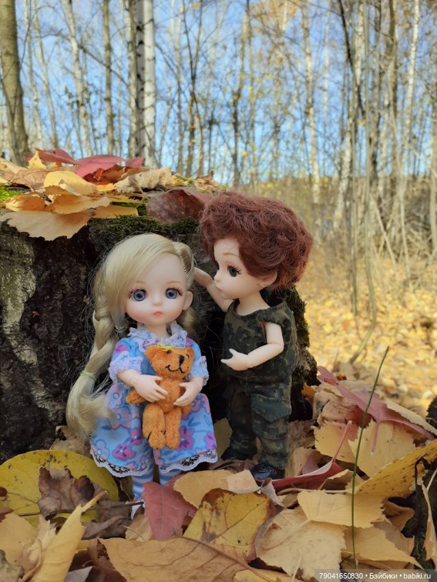 Прогулка Аришки и Артемки