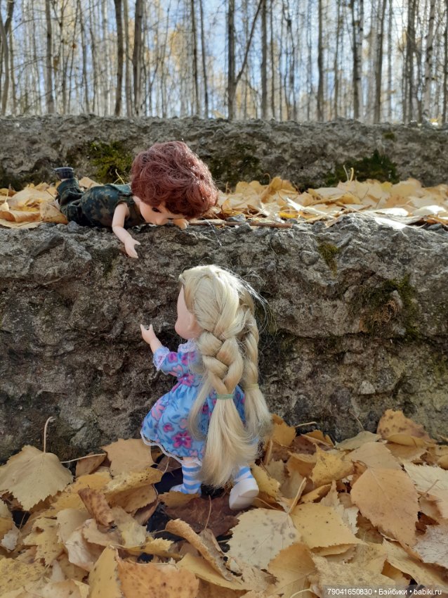 Прогулка Аришки и Артемки