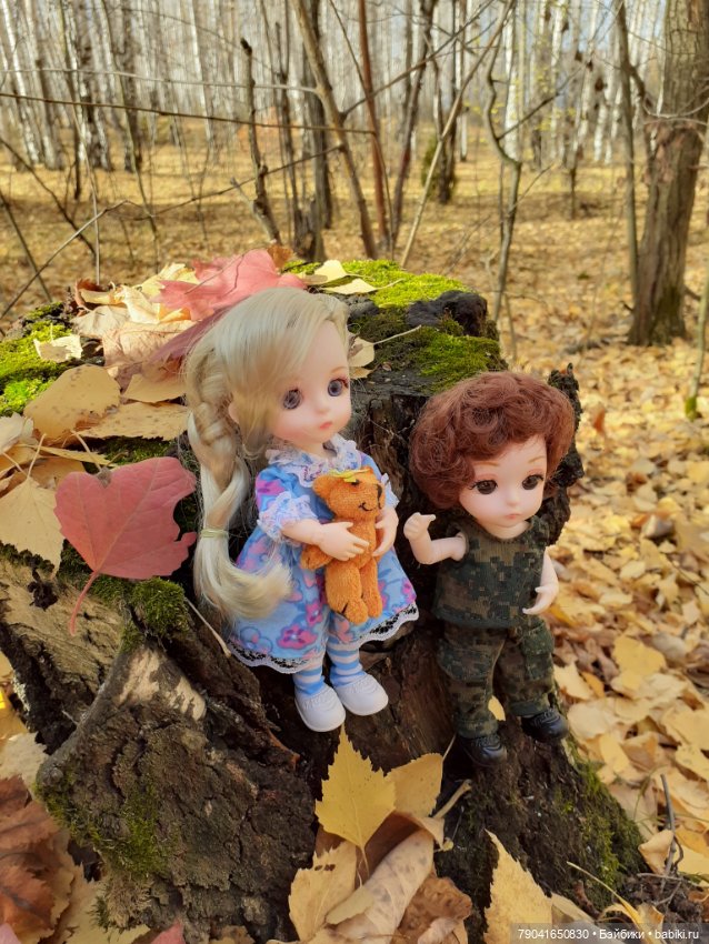 Прогулка Аришки и Артемки