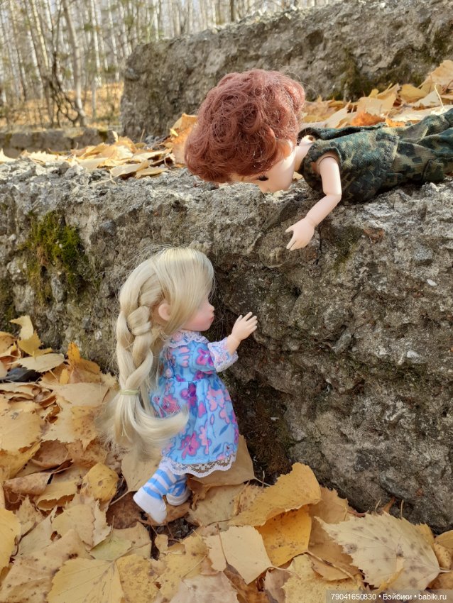 Прогулка Аришки и Артемки