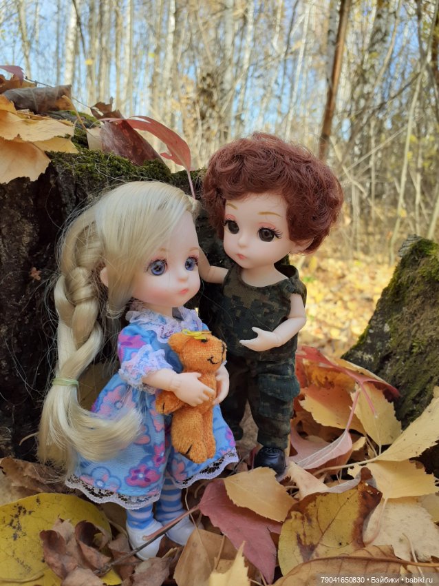 Прогулка Аришки и Артемки