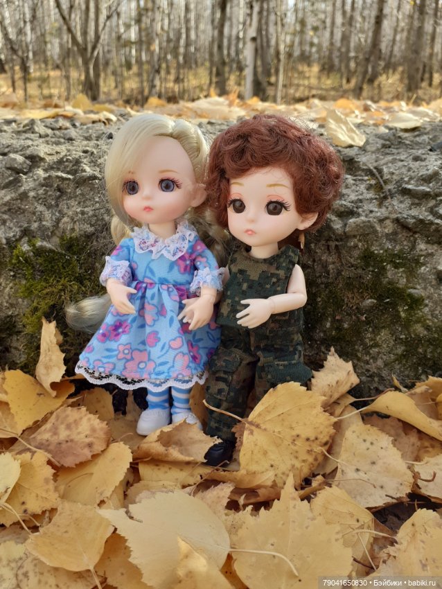 Прогулка Аришки и Артемки