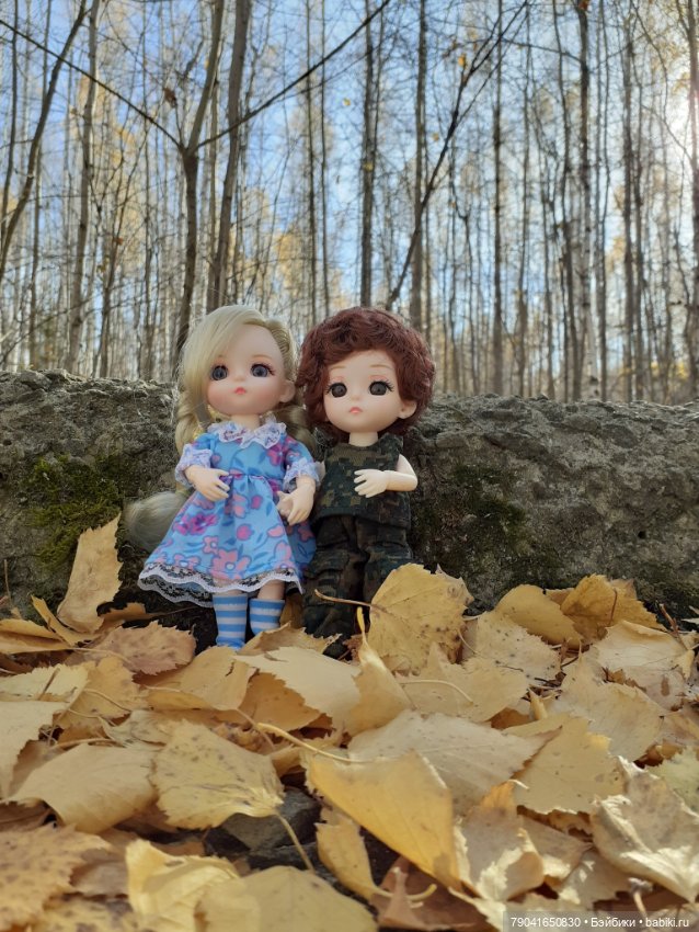 Прогулка Аришки и Артемки