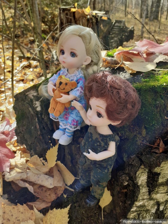 Прогулка Аришки и Артемки