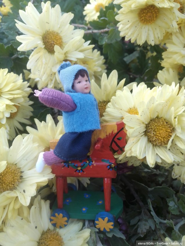 Кети на прогулочке — Куклы Минимир (Minimir): Пупсы 7 и 11 см