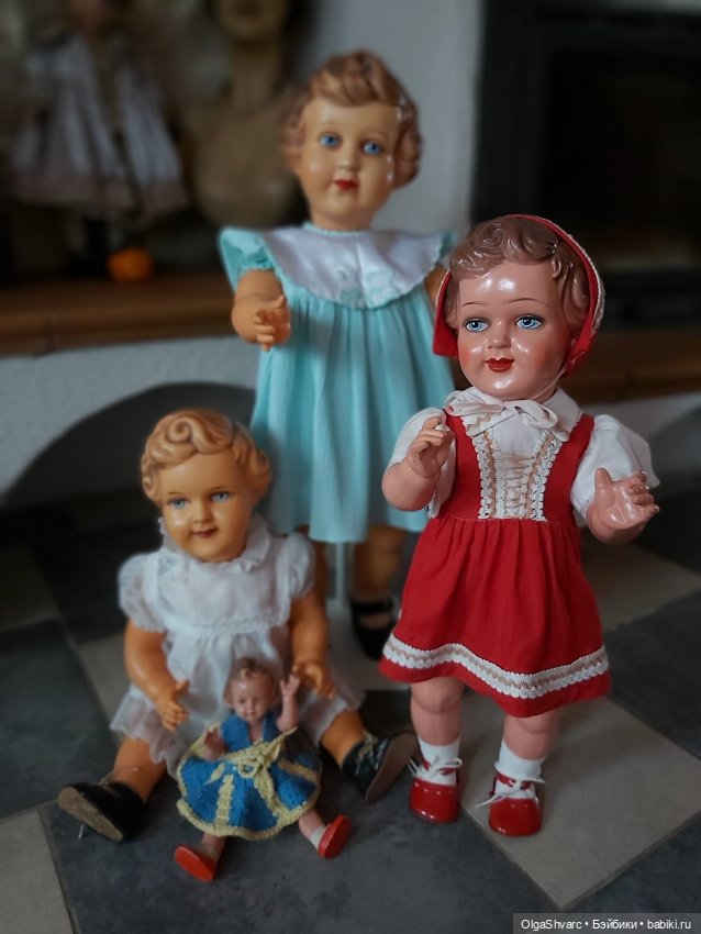 Три сестры - Адам Шраер — Куклы Adam Szrajer (Шраер) и Fingerhut (Фингергут): Польша (фото 4)