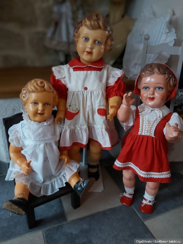 Три сестры - Адам Шраер — Куклы Adam Szrajer (Шраер) и Fingerhut (Фингергут): Польша
