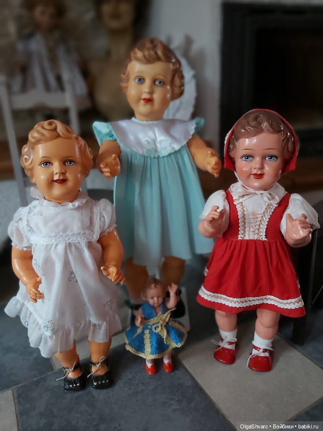 Три сестры - Адам Шраер — Куклы Adam Szrajer (Шраер) и Fingerhut (Фингергут): Польша (фото 2)
