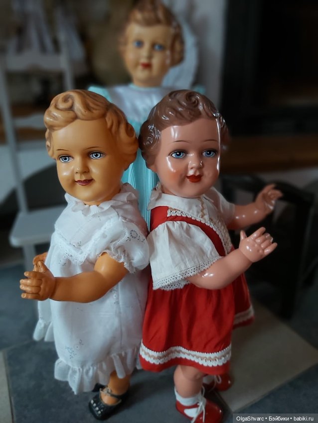 Три сестры - Адам Шраер — Куклы Adam Szrajer (Шраер) и Fingerhut (Фингергут): Польша