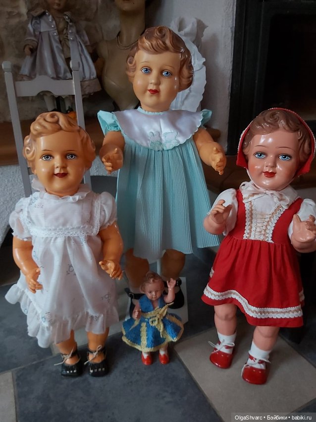 Три сестры - Адам Шраер — Куклы Adam Szrajer (Шраер) и Fingerhut (Фингергут): Польша (фото 9)