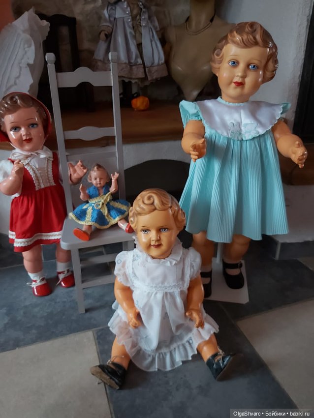 Три сестры - Адам Шраер — Куклы Adam Szrajer (Шраер) и Fingerhut (Фингергут): Польша