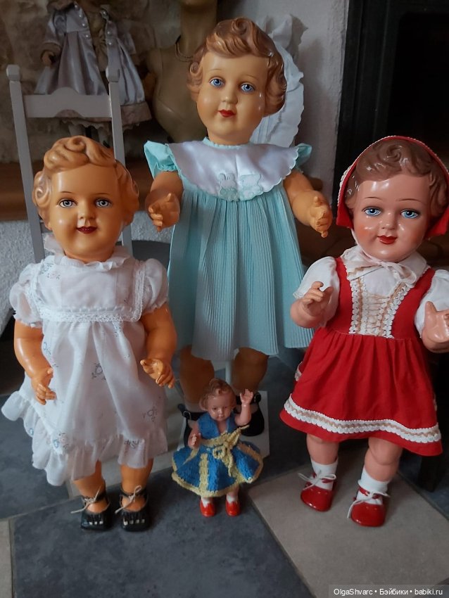 Три сестры - Адам Шраер — Куклы Adam Szrajer (Шраер) и Fingerhut (Фингергут): Польша