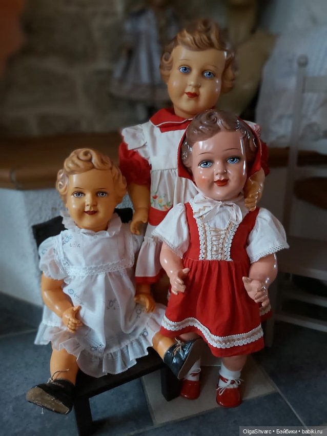 Три сестры - Адам Шраер — Куклы Adam Szrajer (Шраер) и Fingerhut (Фингергут): Польша (фото 8)