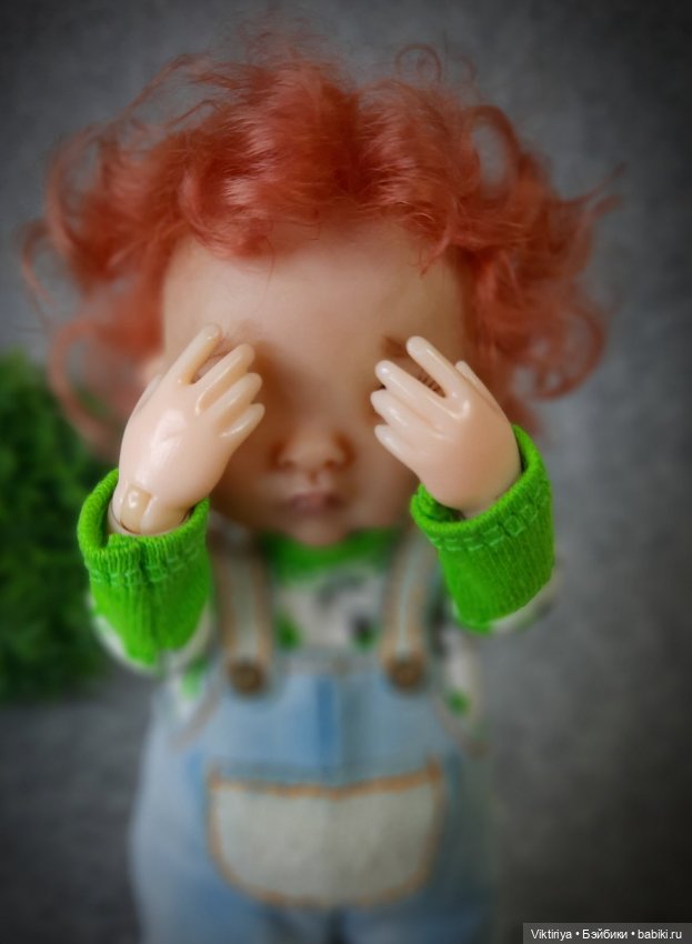 Сашенька. Авторская кукла Виктории Балибок
