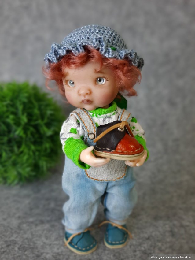 Сашенька. Авторская кукла Виктории Балибок