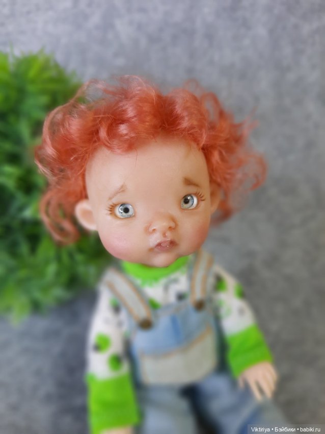 Сашенька. Авторская кукла Виктории Балибок