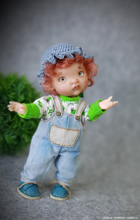 Сашенька. Авторская кукла Виктории Балибок