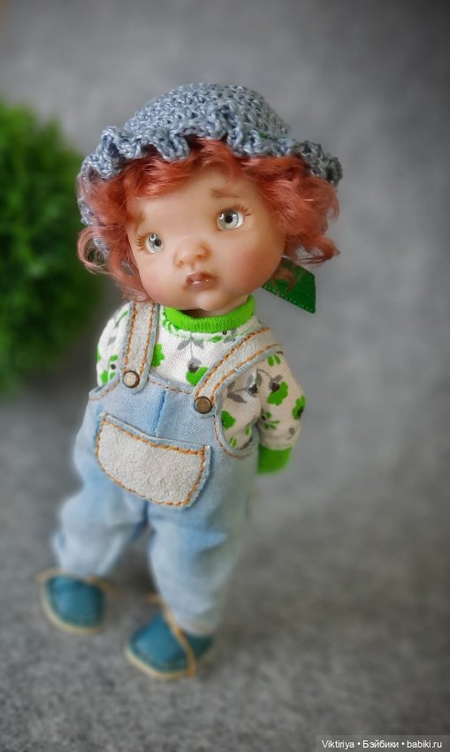 Сашенька. Авторская кукла Виктории Балибок