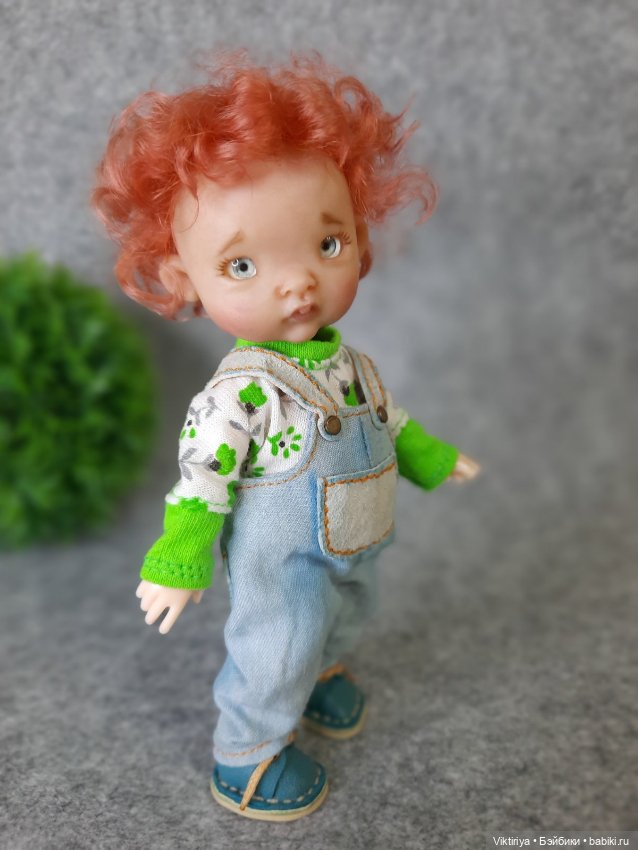 Сашенька. Авторская кукла Виктории Балибок
