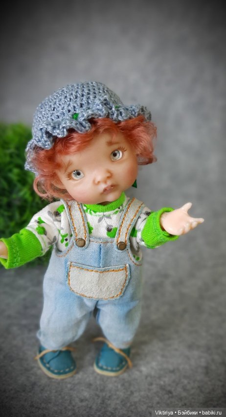 Сашенька. Авторская кукла Виктории Балибок