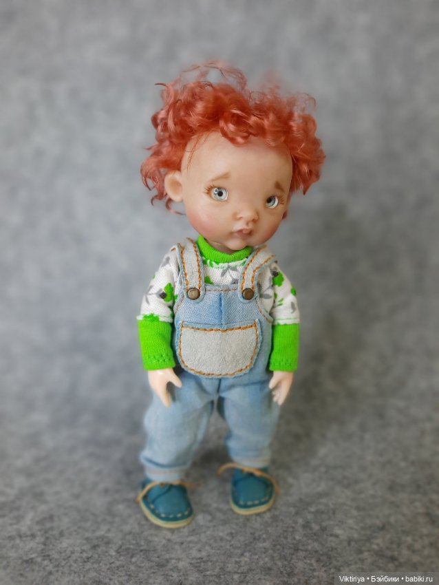 Сашенька. Авторская кукла Виктории Балибок