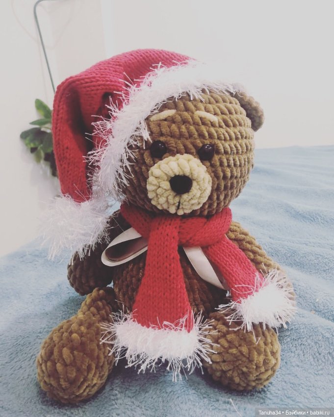 Игрушки ручной работы, сделанные из плюшевой пряжи гипоалергенны (фото 6)