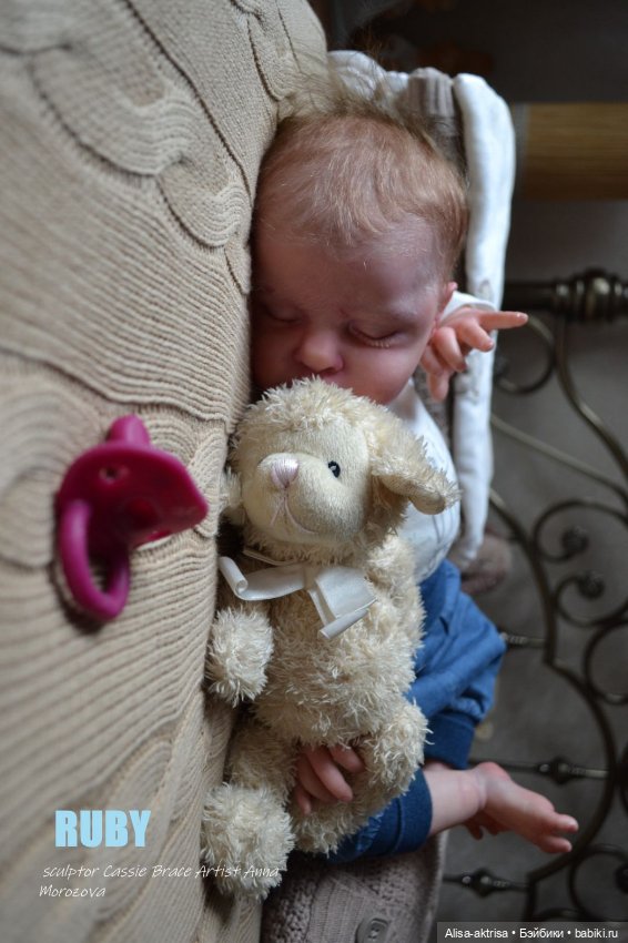 Малыш Руби родился. Кукла-реборн Анны Морозовой