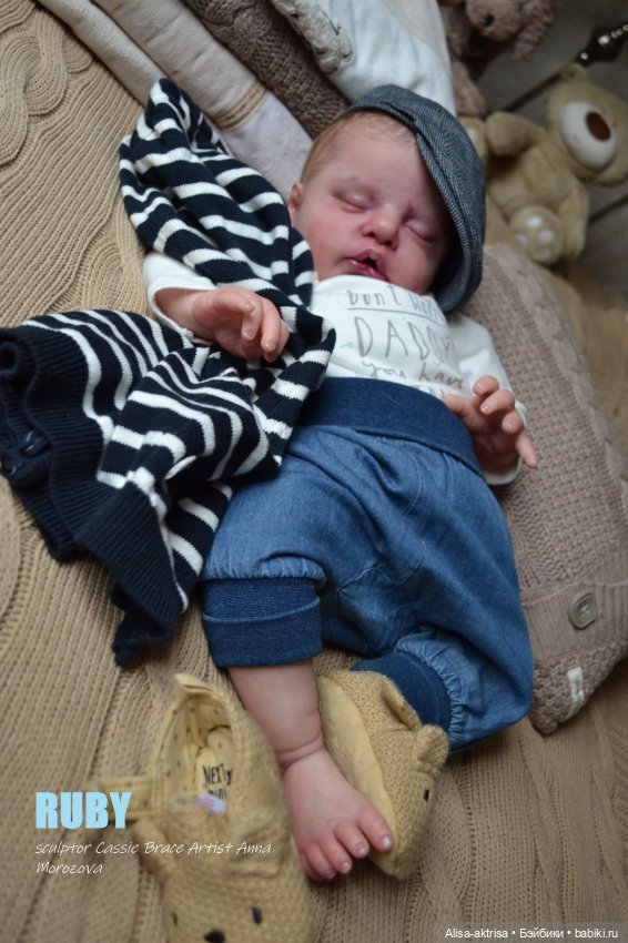 Малыш Руби родился. Кукла-реборн Анны Морозовой