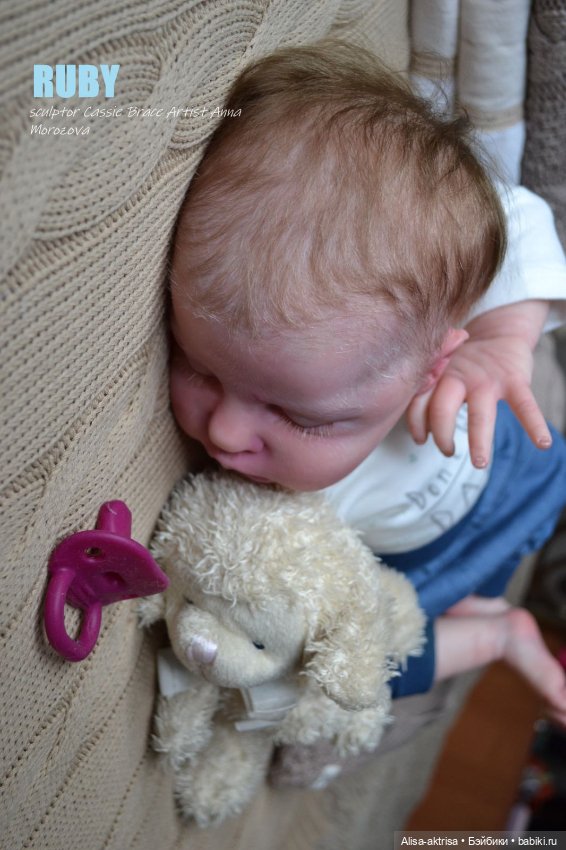 Малыш Руби родился. Кукла-реборн Анны Морозовой