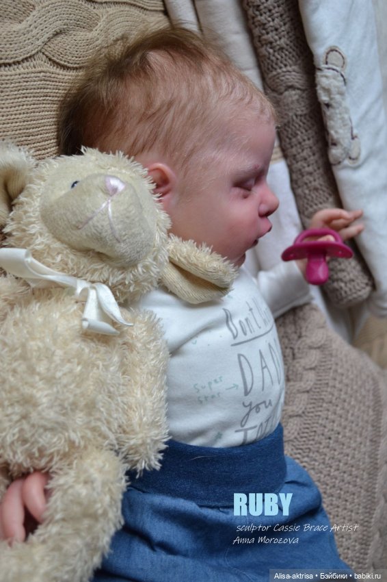 Малыш Руби родился. Кукла-реборн Анны Морозовой