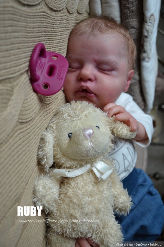 Малыш Руби родился. Кукла-реборн Анны Морозовой
