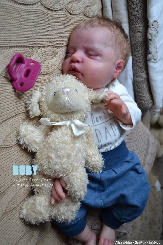 Малыш Руби родился. Кукла-реборн Анны Морозовой