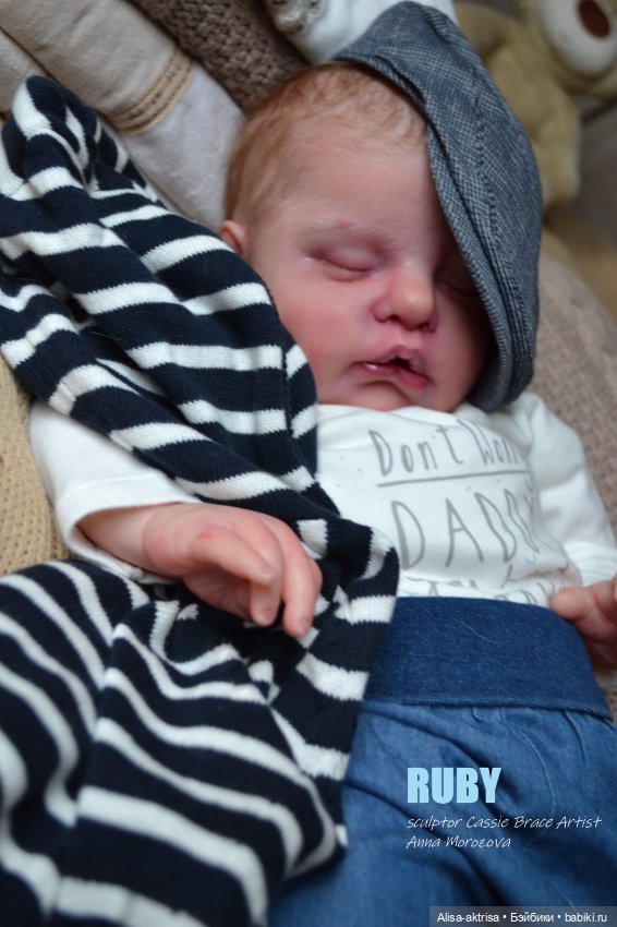 Малыш Руби родился. Кукла-реборн Анны Морозовой
