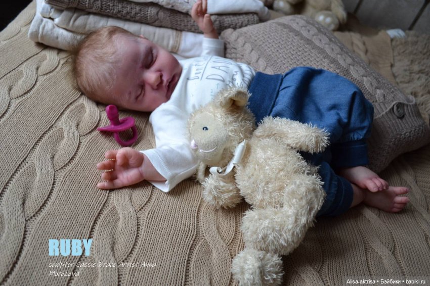 Малыш Руби родился. Кукла-реборн Анны Морозовой (фото 10)