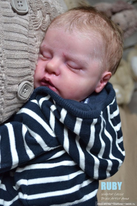 Малыш Руби родился. Кукла-реборн Анны Морозовой (фото 3)