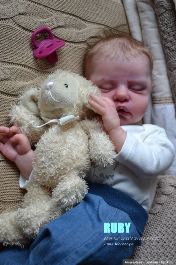 Малыш Руби родился. Кукла-реборн Анны Морозовой