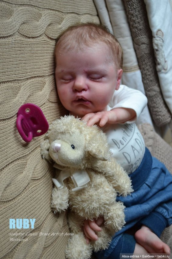 Руби родился и спешит к маме. Кукла-реборн Анны Морозовой