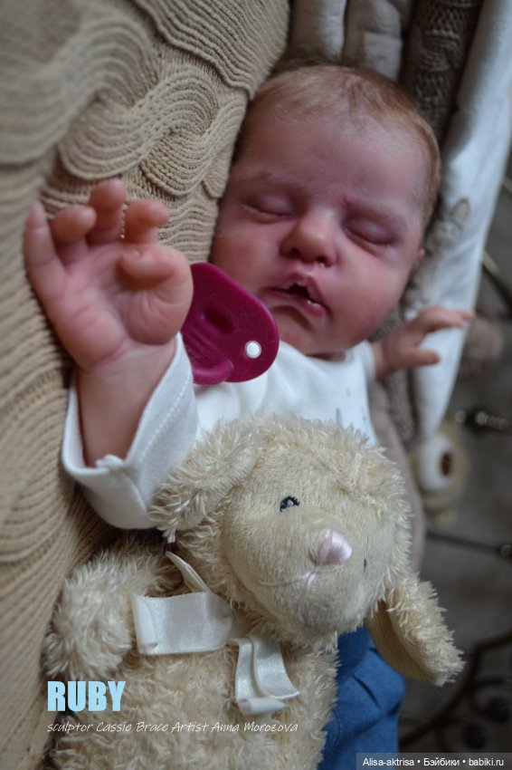 Малыш Руби родился. Кукла-реборн Анны Морозовой (фото 6)