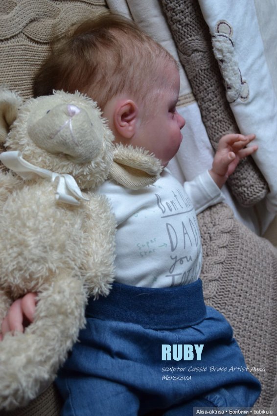 Малыш Руби родился. Кукла-реборн Анны Морозовой