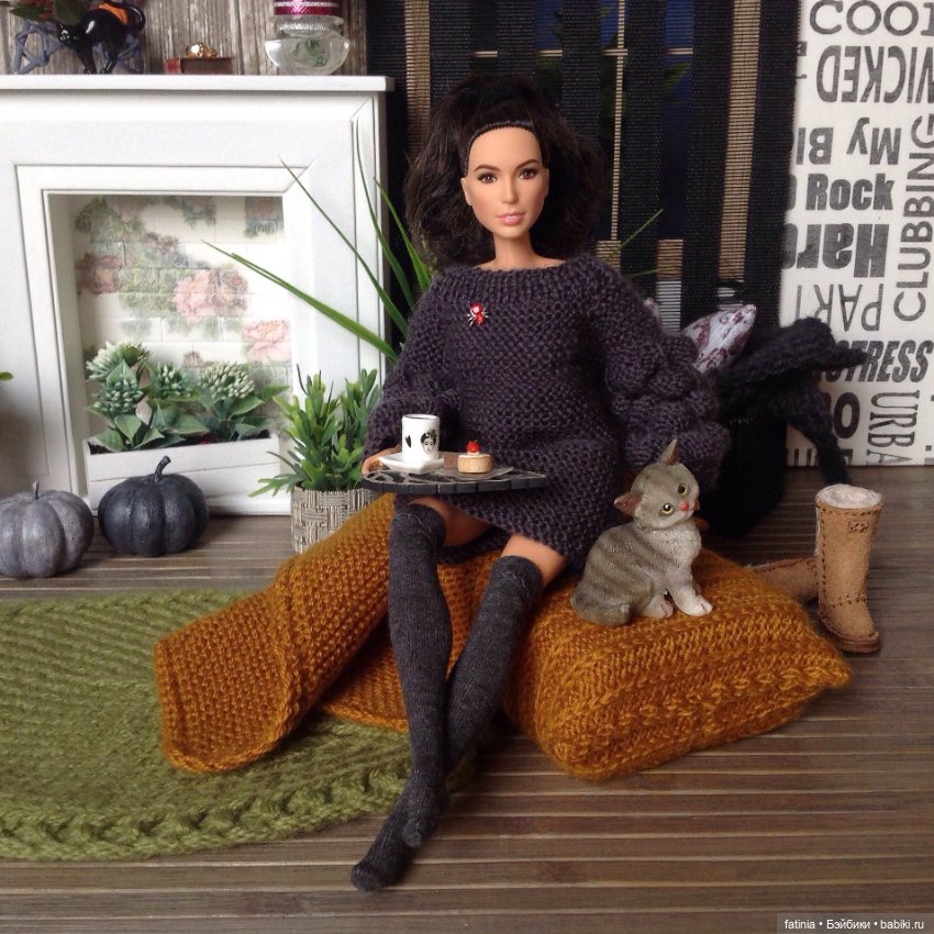 Про уютную осень — Кукольная миниатюра своими руками: еда