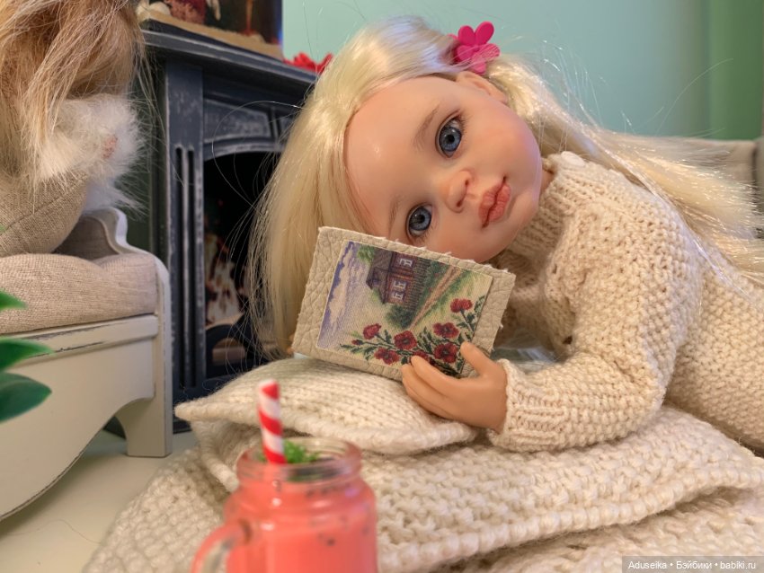 Зимний сон — ООАК Paola Reina (Паола Рейна) и испанских кукол: перерисовка (фото 7)