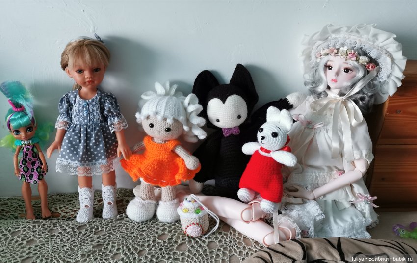 Моя няшная коллекция вязанных игрушек