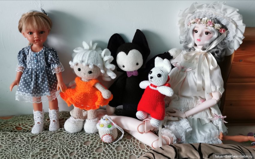 Моя няшная коллекция вязанных игрушек