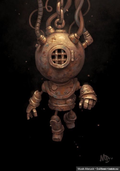 Милые роботы от Мэтта Диксона (фото 4)