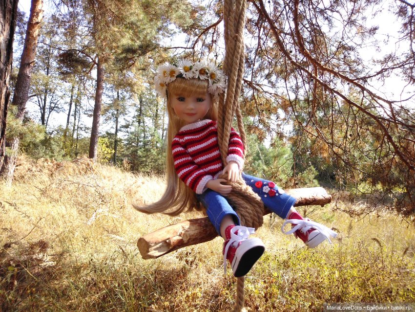 Тёплой осени яркие дни — Куклы Dianna Effner (Эффнер) из винила: Little Darling (фото 2)
