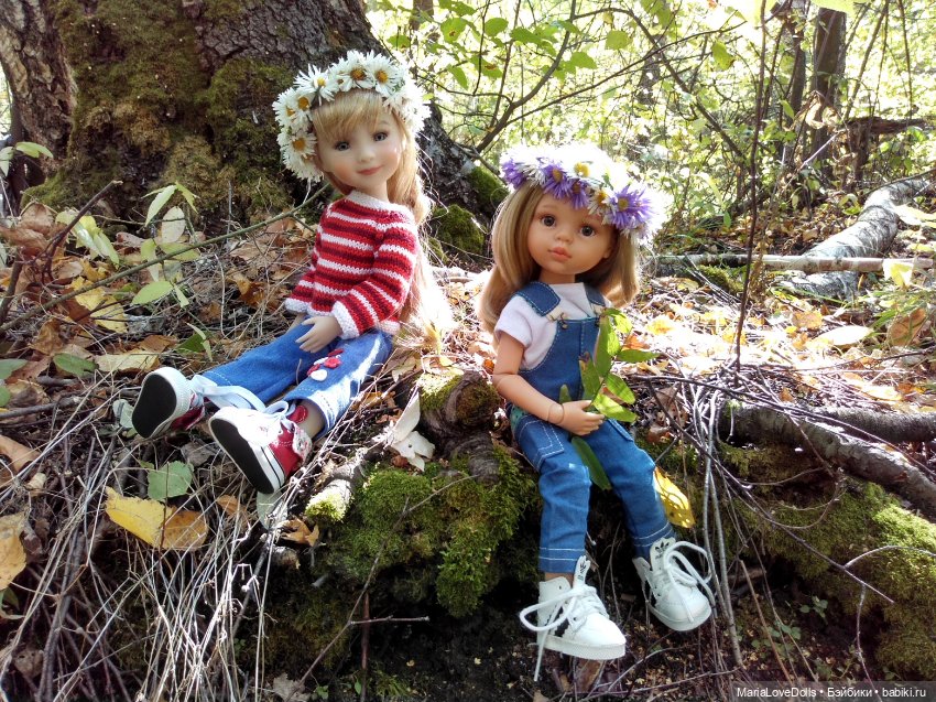 Тёплой осени яркие дни — Куклы Dianna Effner (Эффнер) из винила: Little Darling (фото 9)