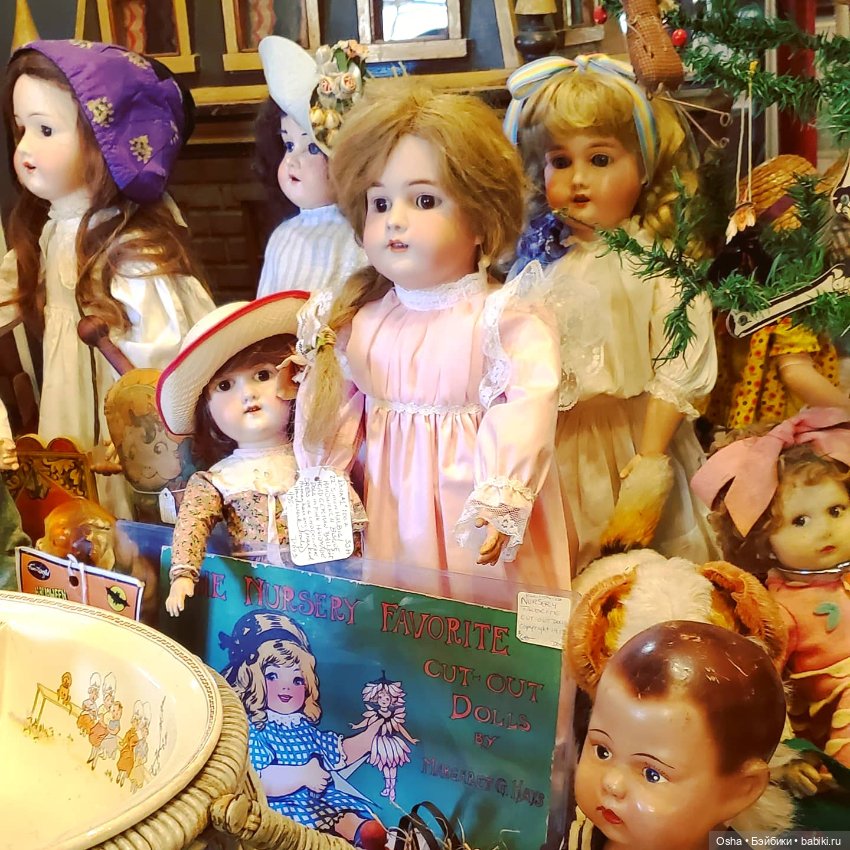 Рай для кукольников — Редкие антикварные куклы и реплики: воск (фото 10)