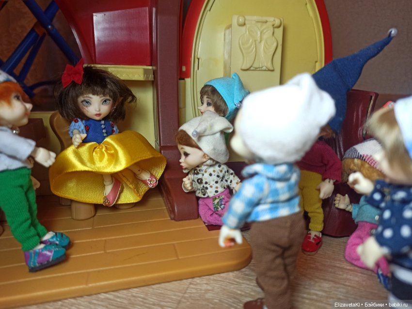 Сказка про Белоснежку и 7 гномов. Realpuki. 110 часть