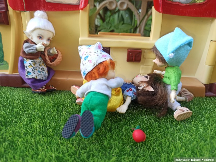 Сказка про Белоснежку и 7 гномов. Realpuki. 110 часть